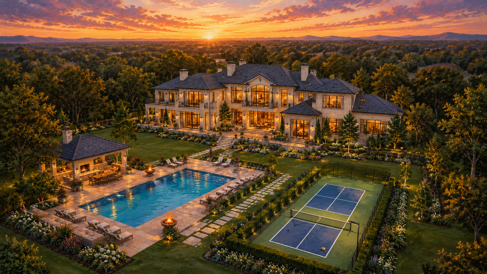 Estate aerial